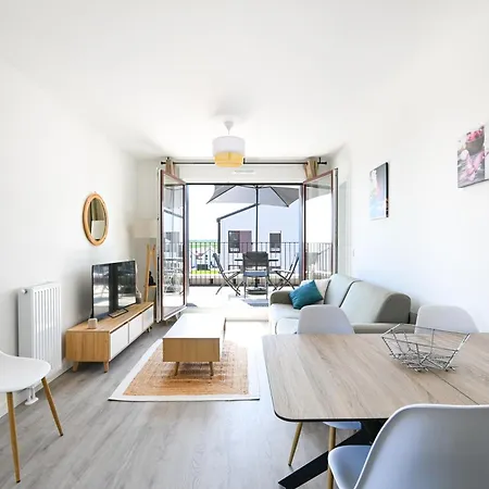 Le Coquillage - Joli T3 Avec Grand Balcon Appartement Courseulles-sur-Mer