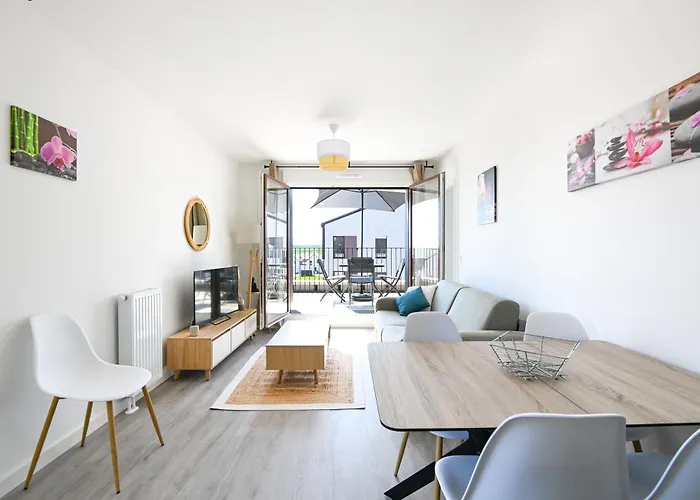 Le Coquillage - Joli T3 Avec Grand Balcon Appartamento Courseulles-sur-Mer